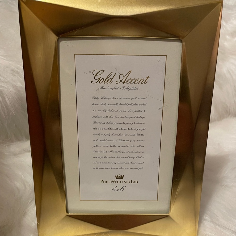 Gold 4x6 Frame